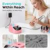 imageCOSLUS E50 Professional Electric Nail Drill 35000RPM Steady Power with LED Display for Acrylic Gel amp Natural Nails  Easy to Use for Women Nail Art Practice Desktop Nail File at Home DIY or SalonPink