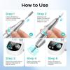 imageCOSLUS E50 Professional Electric Nail Drill 35000RPM Steady Power with LED Display for Acrylic Gel amp Natural Nails  Easy to Use for Women Nail Art Practice Desktop Nail File at Home DIY or SalonWhite
