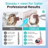 imageCOSLUS E50 Professional Electric Nail Drill 35000RPM Steady Power with LED Display for Acrylic Gel amp Natural Nails  Easy to Use for Women Nail Art Practice Desktop Nail File at Home DIY or SalonPink