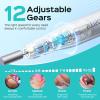 imageCOSLUS C50 Cordless Electric Nail Drill  12Speed Professional Nail File with LED Display for All Manicure Shaping amp Gel Removal Nail Art Practice Essentials Home DIY amp Portable Travel Use PurpleGrey