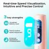imageCOSLUS C52 Electric Cordless Nail Drill Professional Nail File kit with LED Screen for Acrylic Gel Powder Portable for Home DIY amp Salon Use Manicure Pedicure for Beginners Women Travel PurpleRed